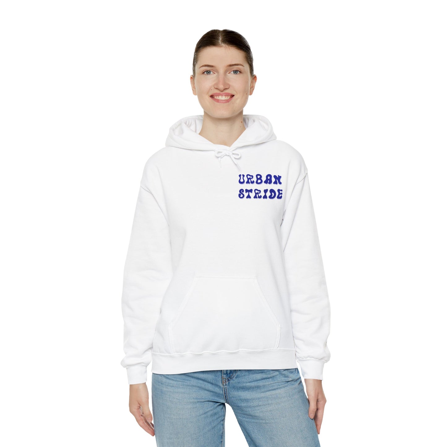 Felpa “URBANSTRIDE” – Blue Retro Drop