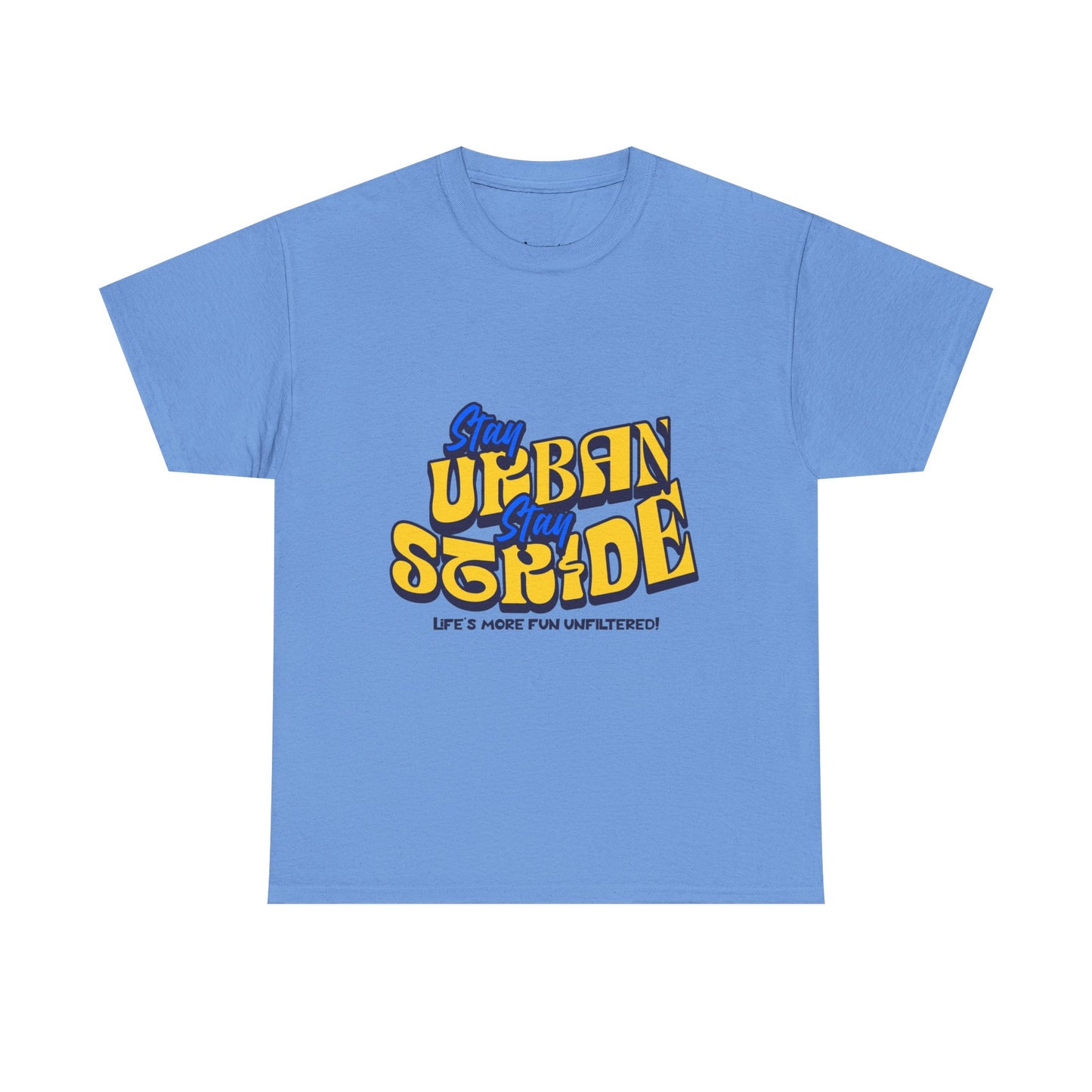 T-shirt con scritta  Stay urban Stay stride