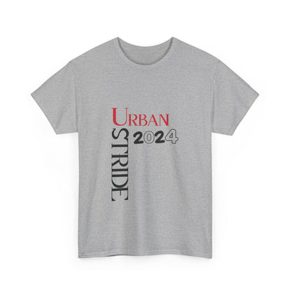 T-shirt con scritta "Urbanstride" red & black