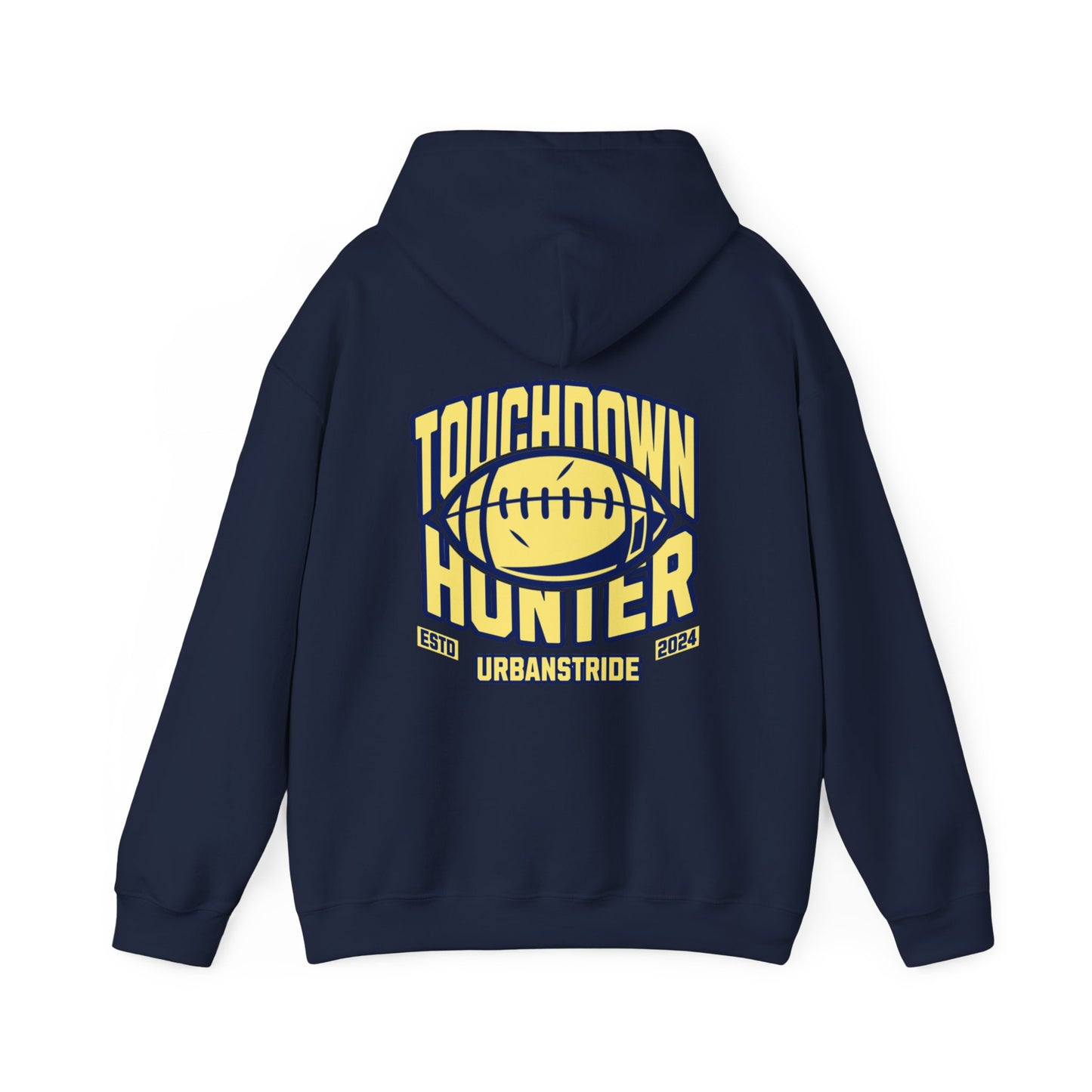 Felpa con scritta "Touchdown hunter"