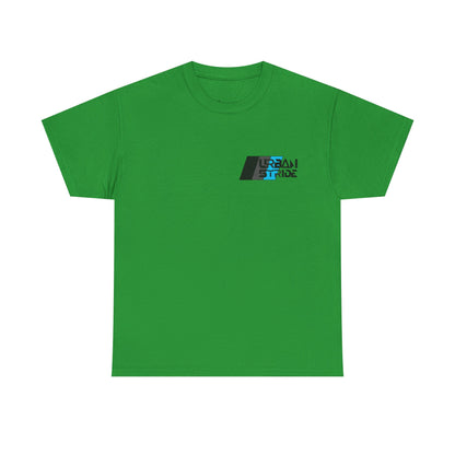 T-shirt con scritta "urbanstride " stile sportivo