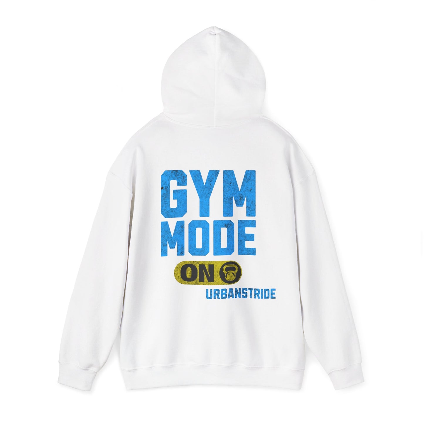 Felpa con scritta "Gym mode on"