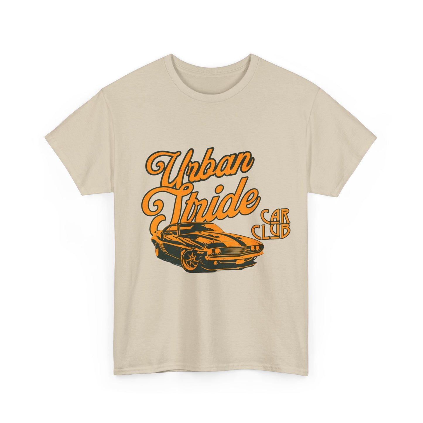 T-shirt con scritta "Urbanstride car club"