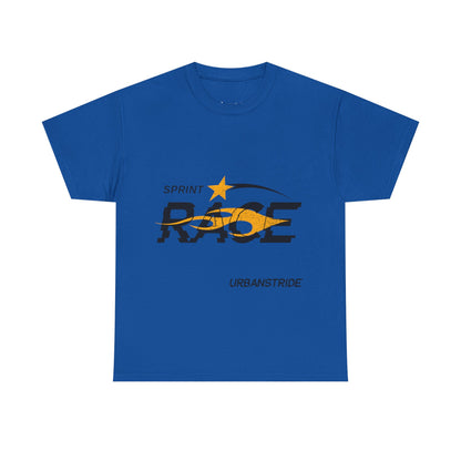 T-shirt con scritta "Spirit race"