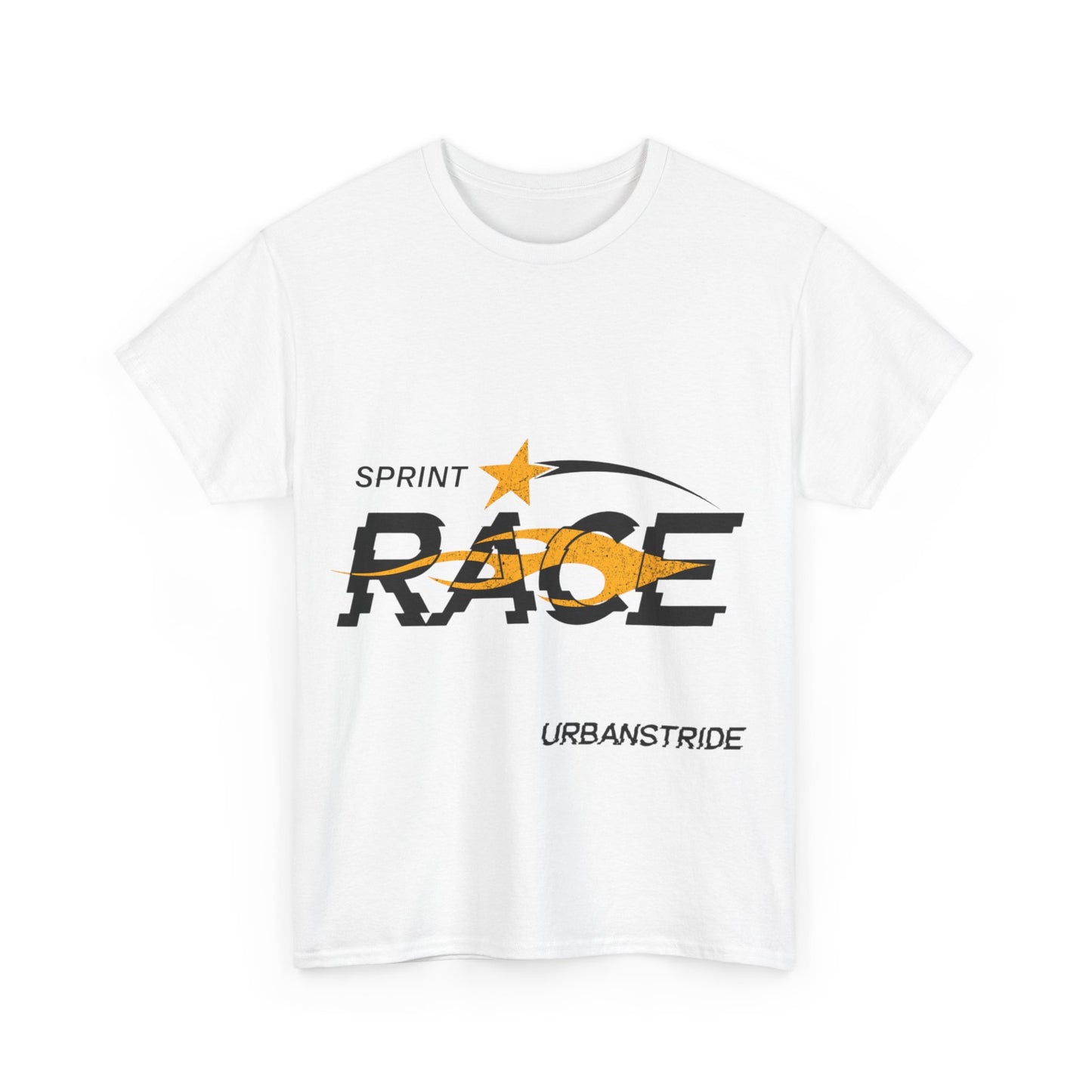 T-shirt con scritta "Spirit race"