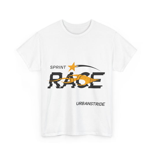 T-shirt con scritta "Spirit race"