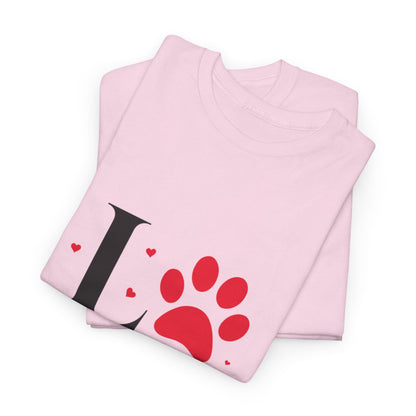 T-shirt con scritta "Love"