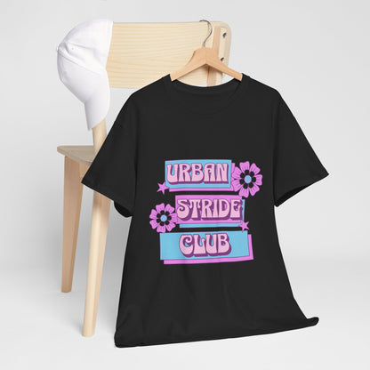 T-shirt con scritta "Urbanstride club"