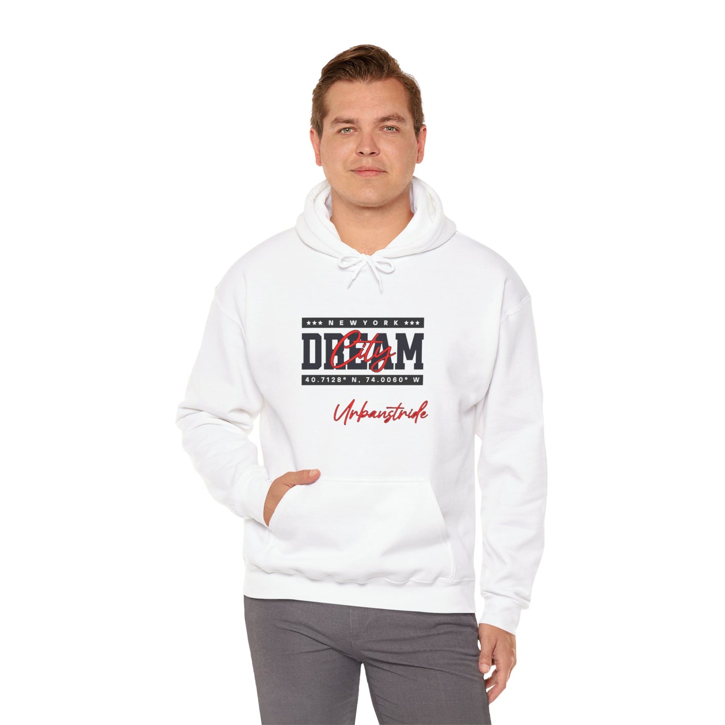 Felpa con scritta "NewYork dream city"
