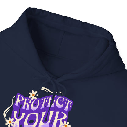 Felpa con scritta "Protect your energy"