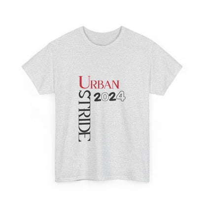 T-shirt con scritta "Urbanstride" red & black