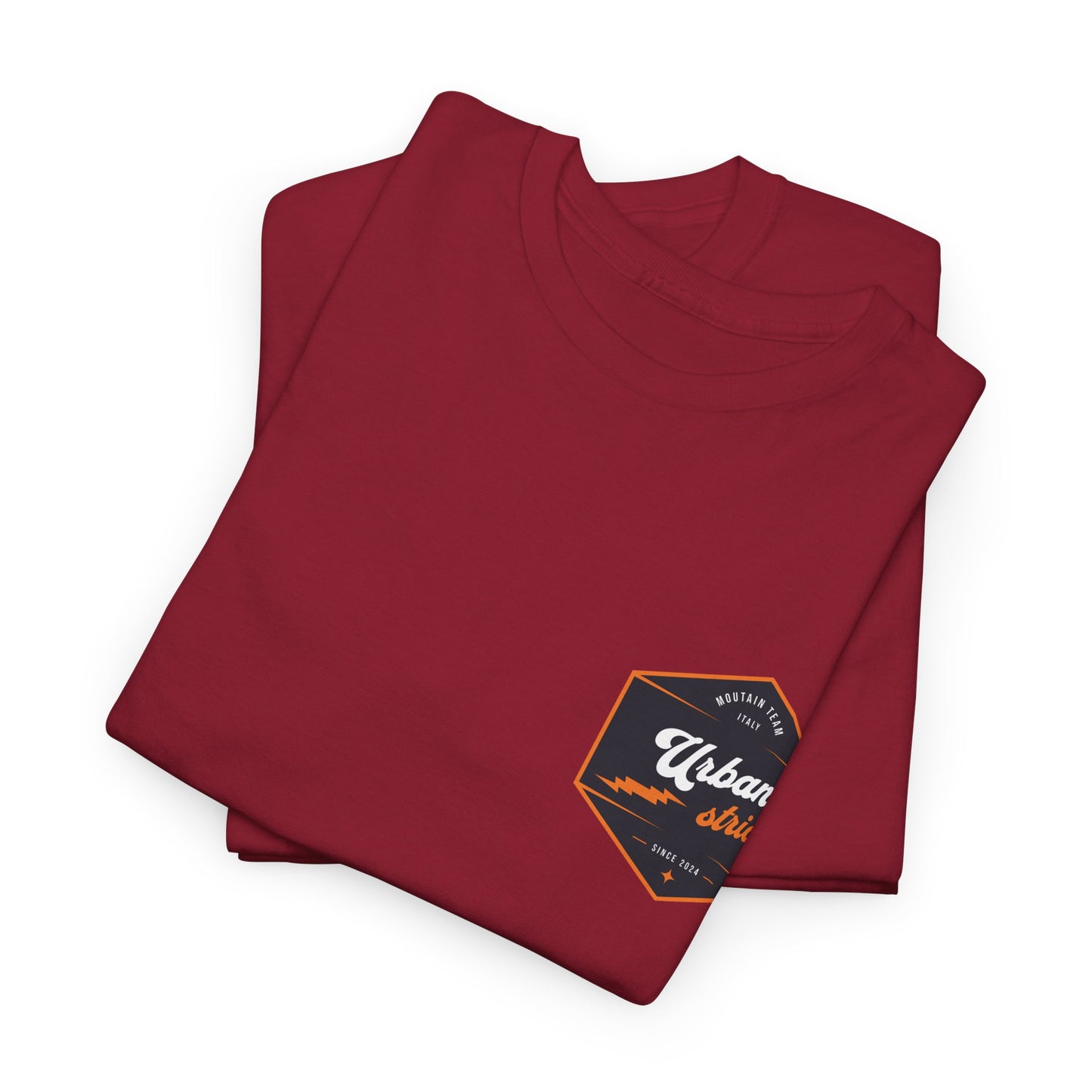T-shirt Urban Stride® – Logo esagonale vintage in stile aviatore