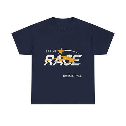 T-shirt con scritta "Spirit race"