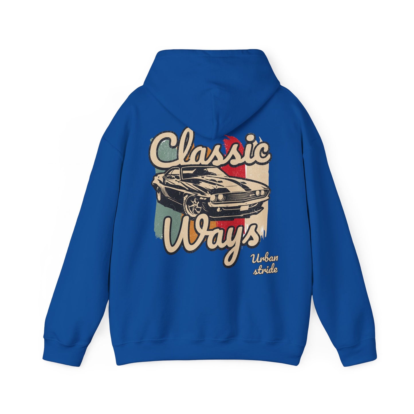 Felpa con scritta "Classic ways"