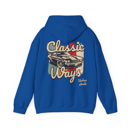 Felpa con scritta "Classic ways"