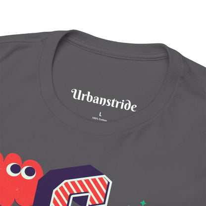 T-shirt con scritta "Create your magic"
