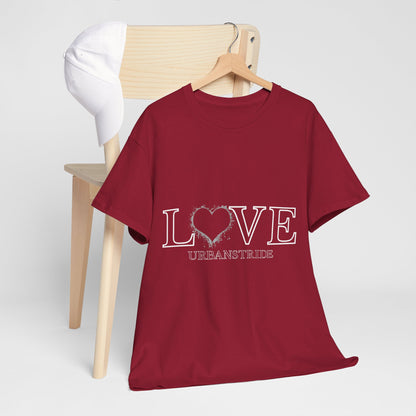T-shirt con scritta “LOVE urbanstride"