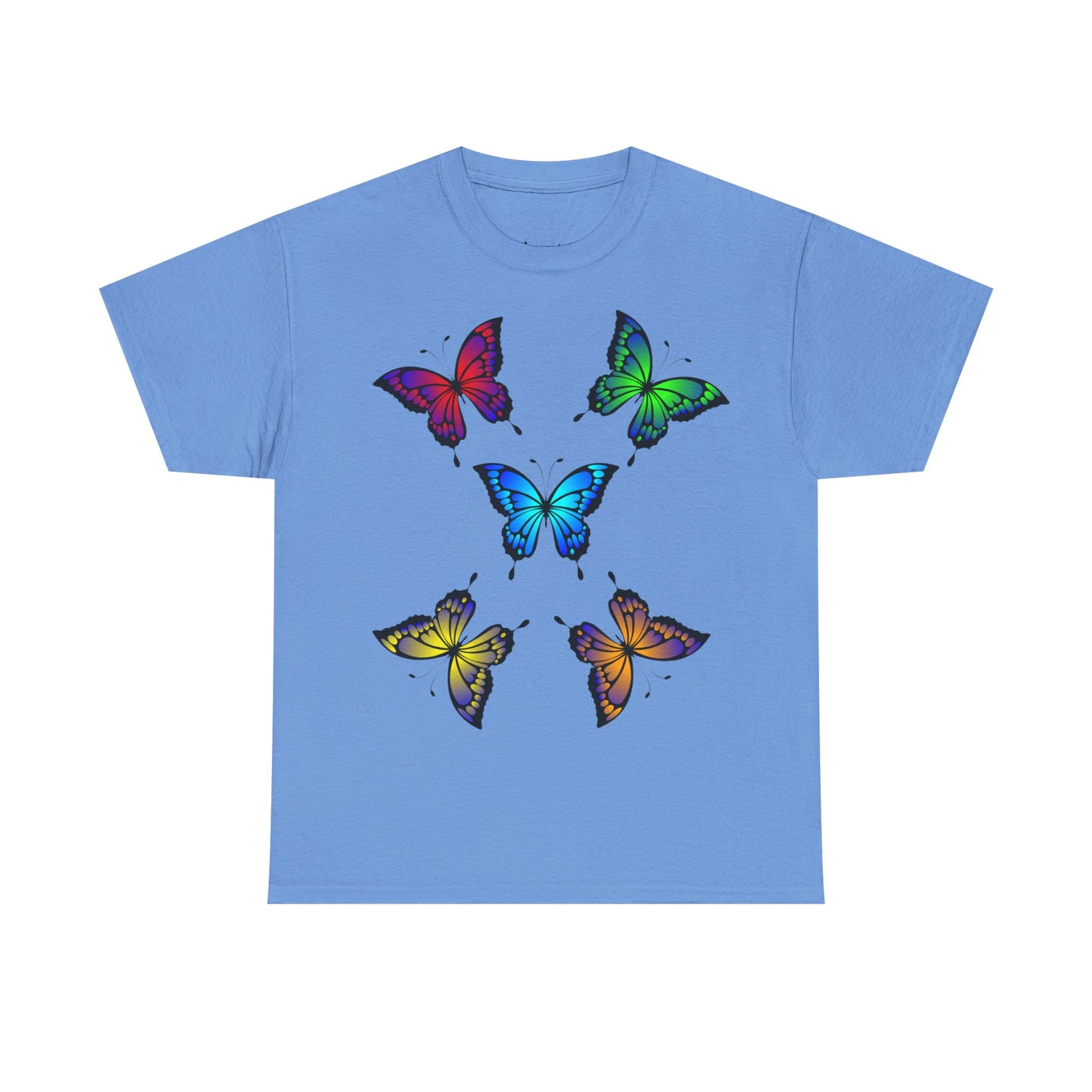 T-shirt con scritta "UrbanStride Butterfly Vibes