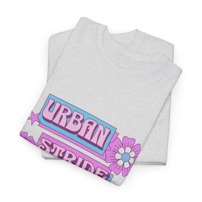 T-shirt con scritta "Urbanstride club"