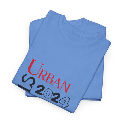 T-shirt con scritta "Urbanstride" red & black