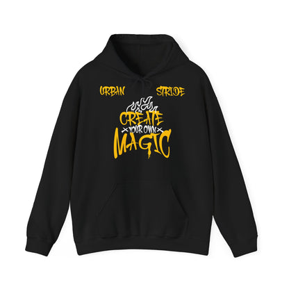 Felpa con scritta"Create your own magic"