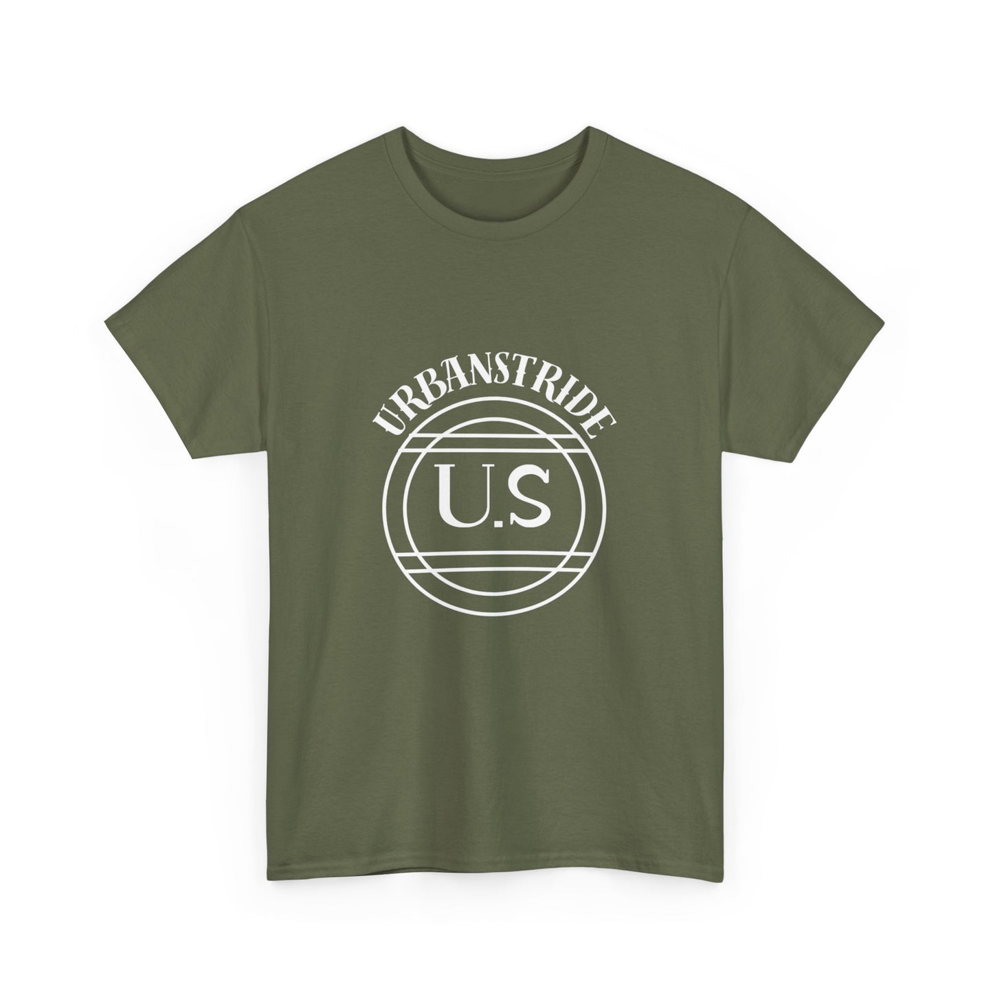 T-shirt con scritta "urbanstride" centrale