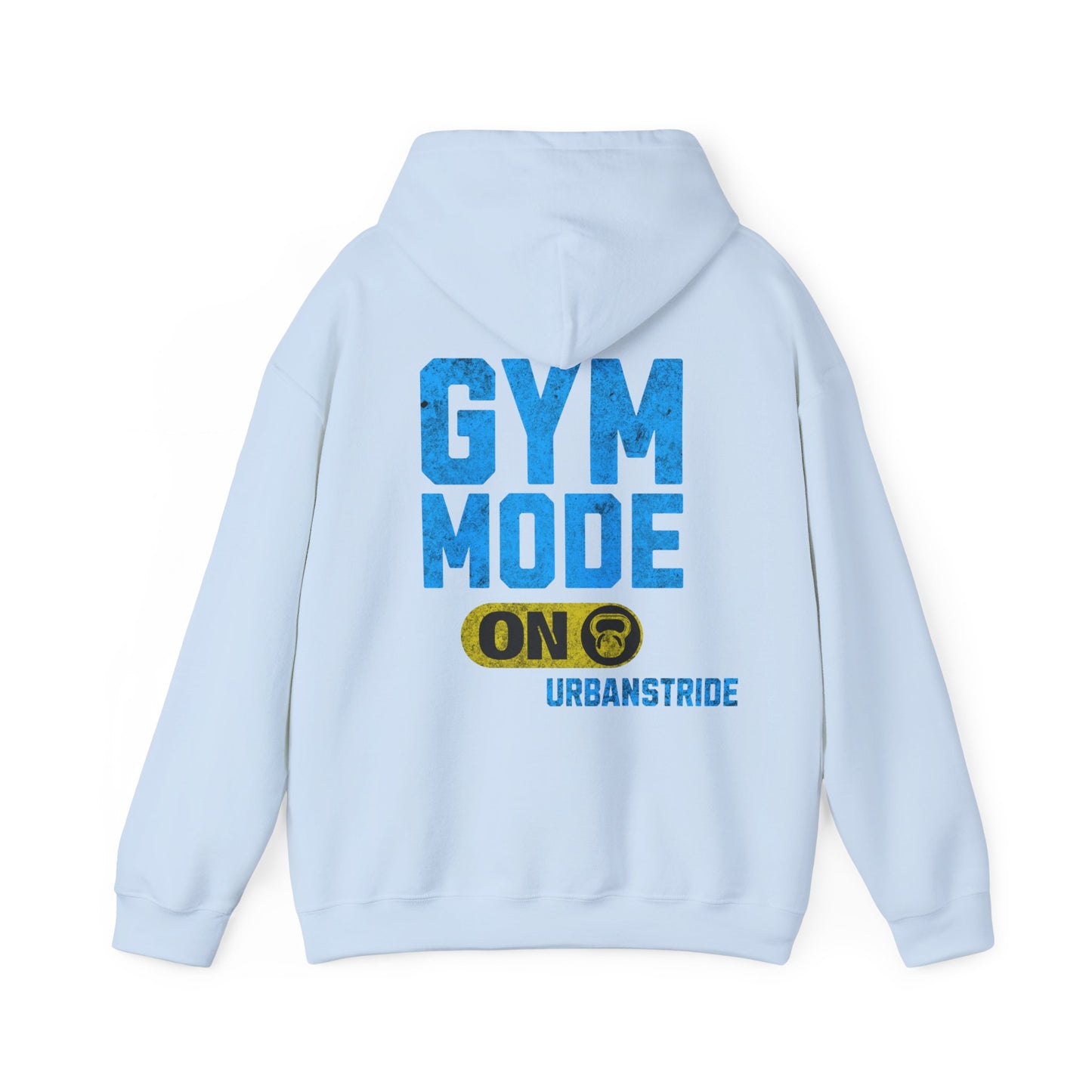 Felpa con scritta "Gym mode on"