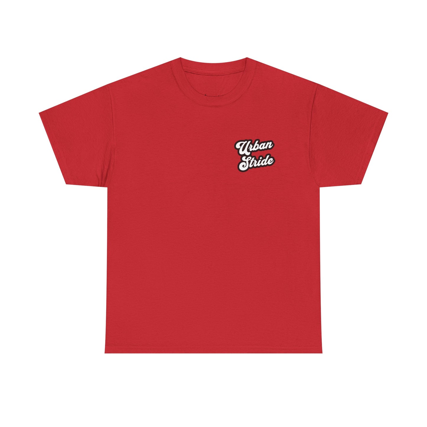 T-shirt con scritta "urbanstride " stile firma