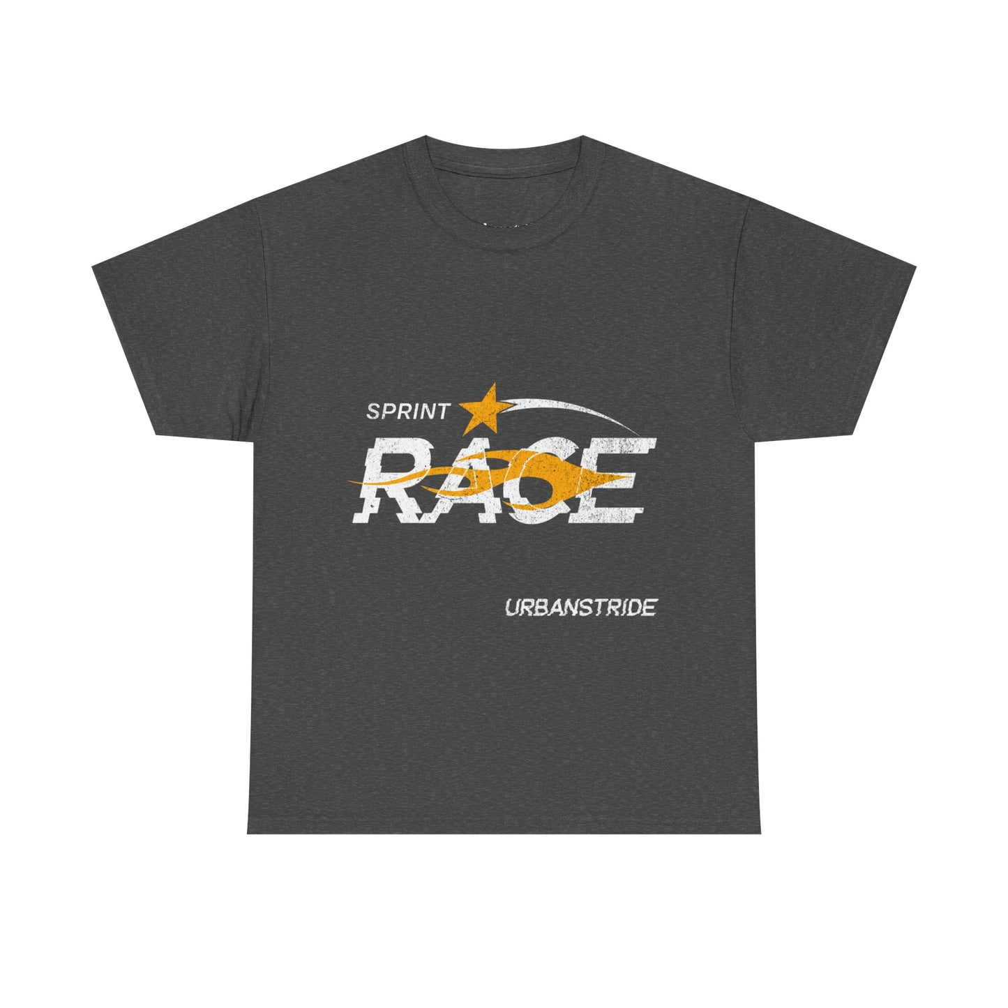 T-shirt con scritta "Spirit race"