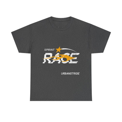 T-shirt con scritta "Spirit race"