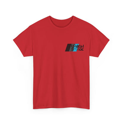 T-shirt con scritta "urbanstride " stile sportivo