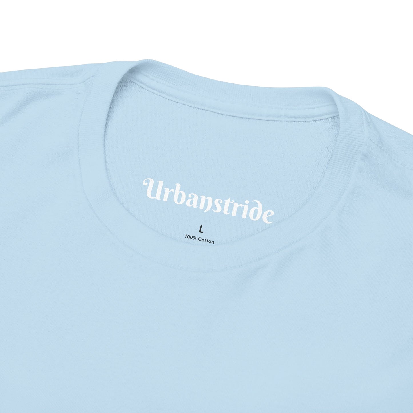 T-shirt con scritta "Urbanstride" red & black