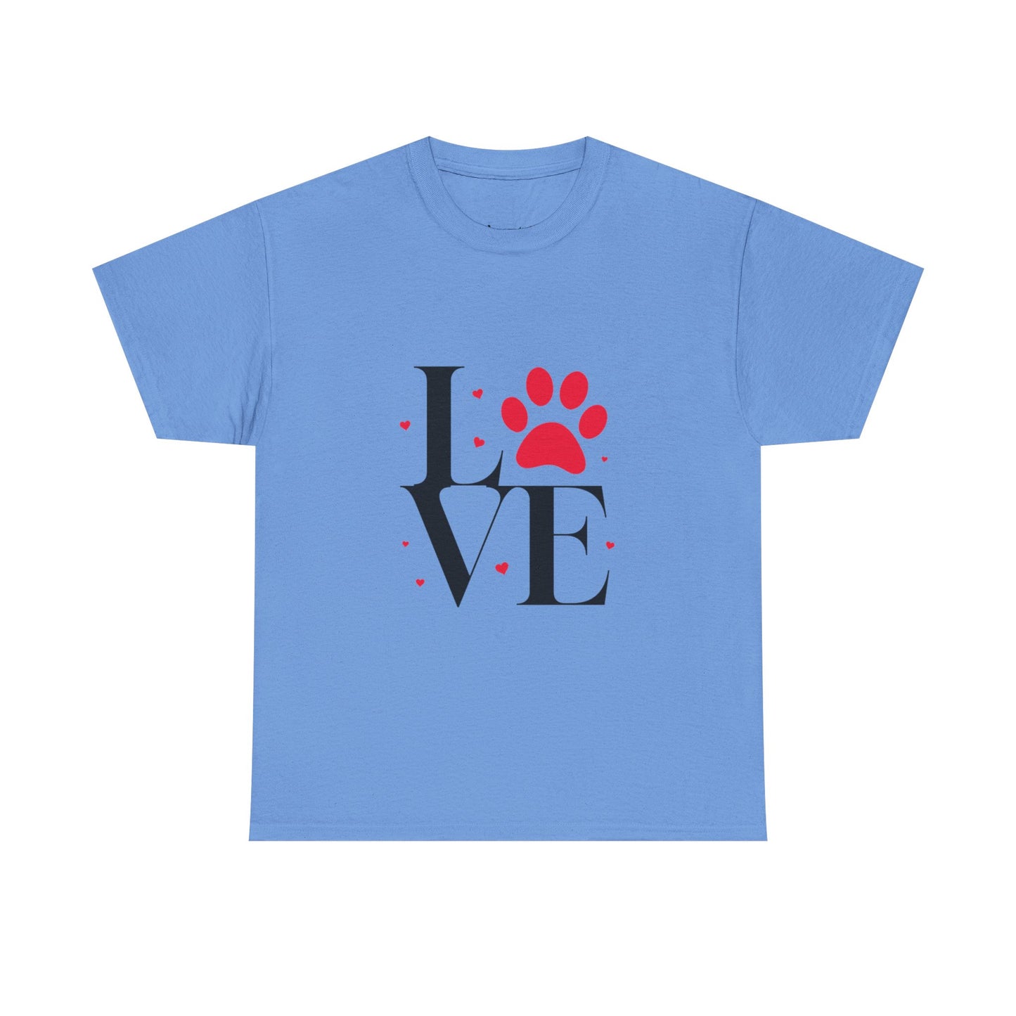 T-shirt con scritta "Love"