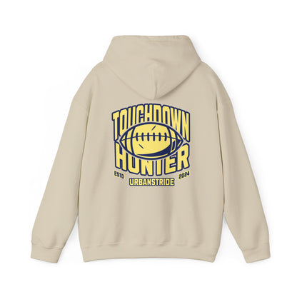 Felpa con scritta "Touchdown hunter"