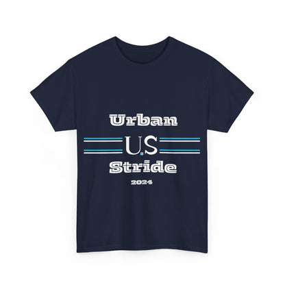 T-shirt con scritta "urbanstride " abbreviata U.S