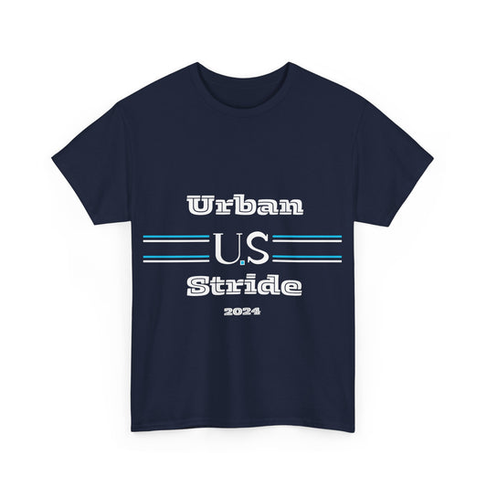 T-shirt con scritta "urbanstride " abbreviata U.S