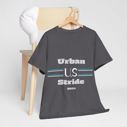 T-shirt con scritta "urbanstride " abbreviata U.S