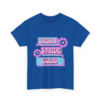 T-shirt con scritta "Urbanstride club"