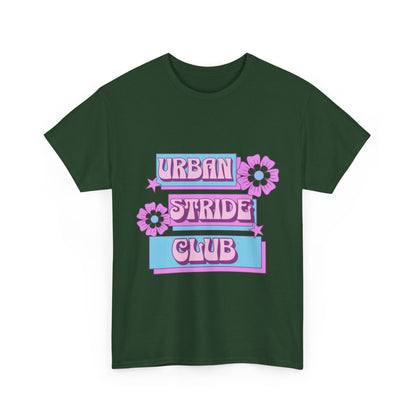 T-shirt con scritta "Urbanstride club"