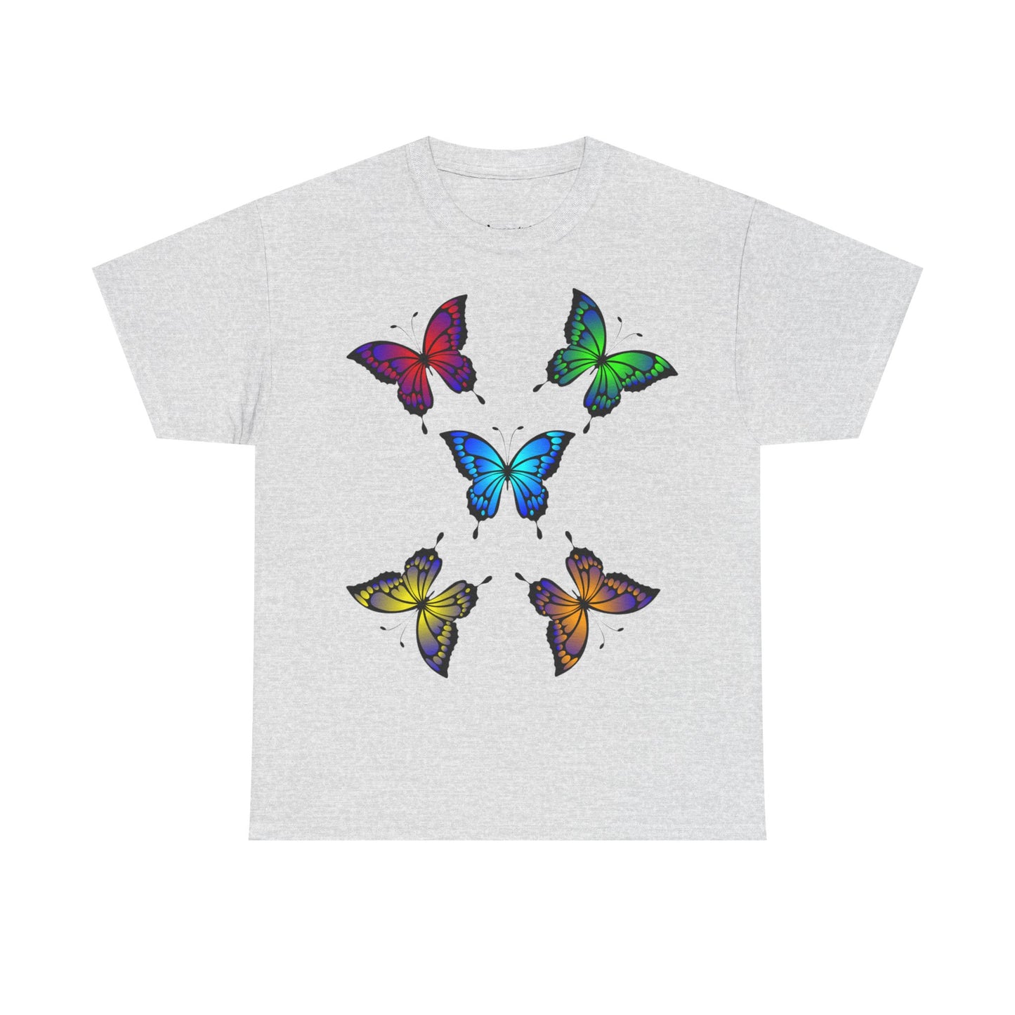 T-shirt con scritta "UrbanStride Butterfly Vibes