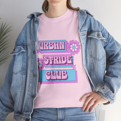 T-shirt con scritta "Urbanstride club"
