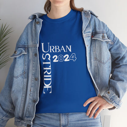 T-shirt con scritta "Urbanstride" red & black