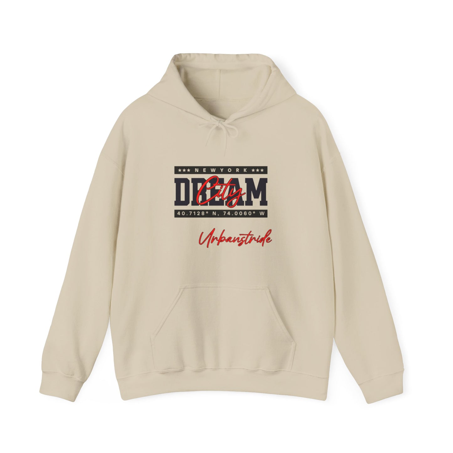 Felpa con scritta "NewYork dream city"