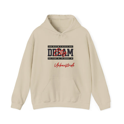 Felpa con scritta "NewYork dream city"