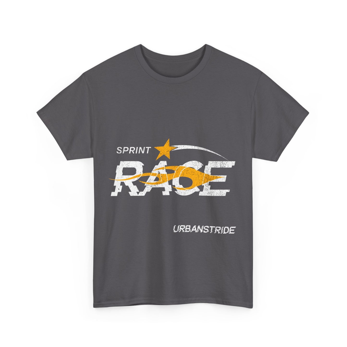 T-shirt con scritta "Spirit race"
