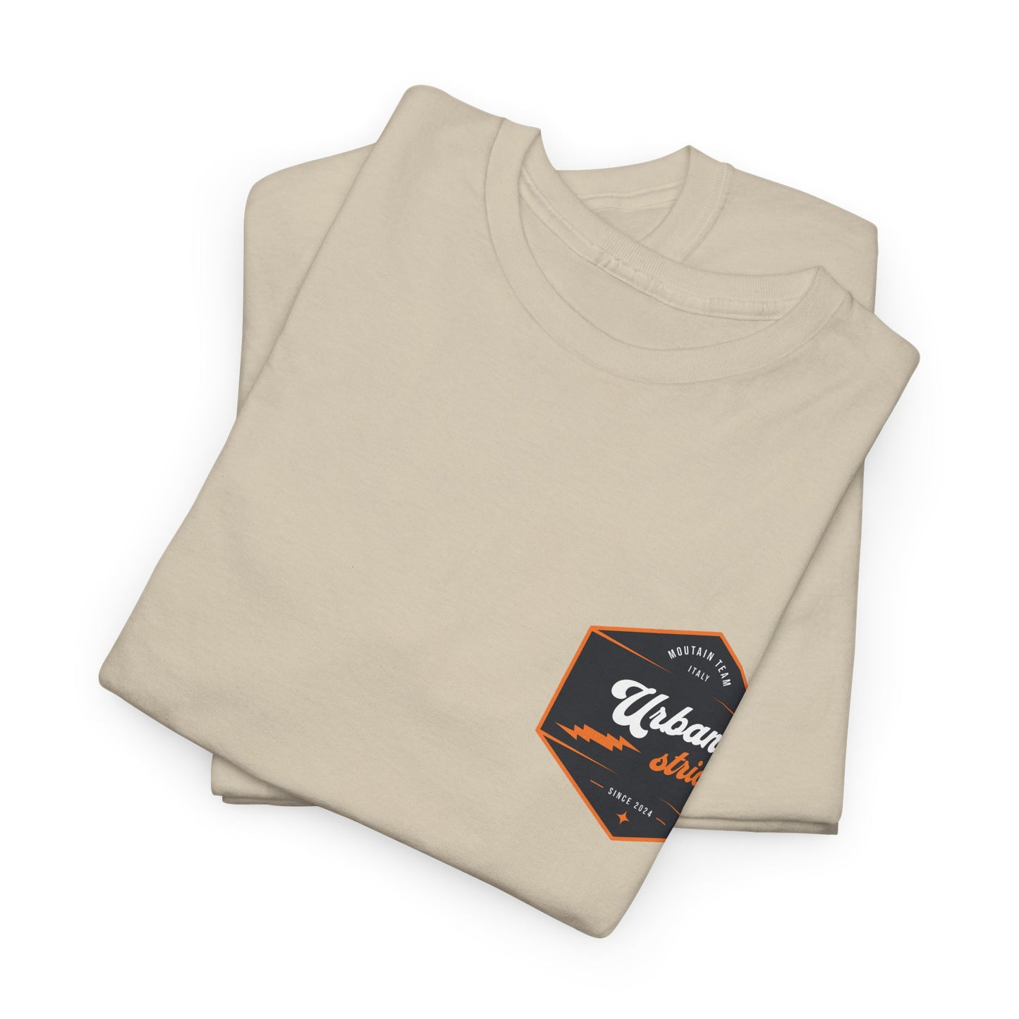 T-shirt Urban Stride® – Logo esagonale vintage in stile aviatore