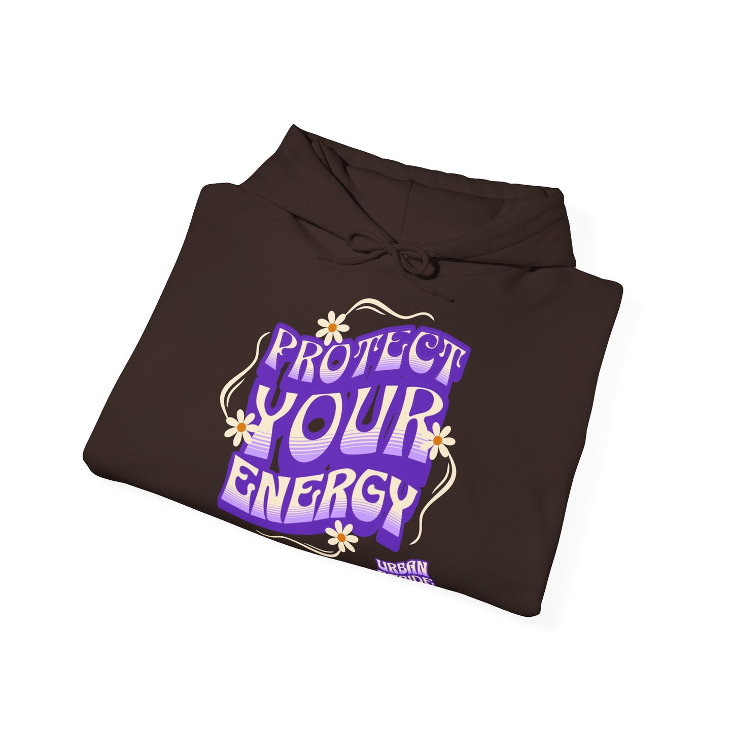 Felpa con scritta "Protect your energy"