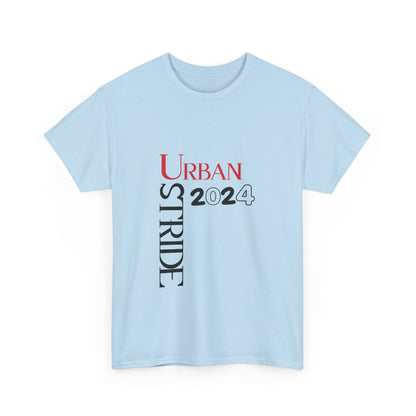 T-shirt con scritta "Urbanstride" red & black