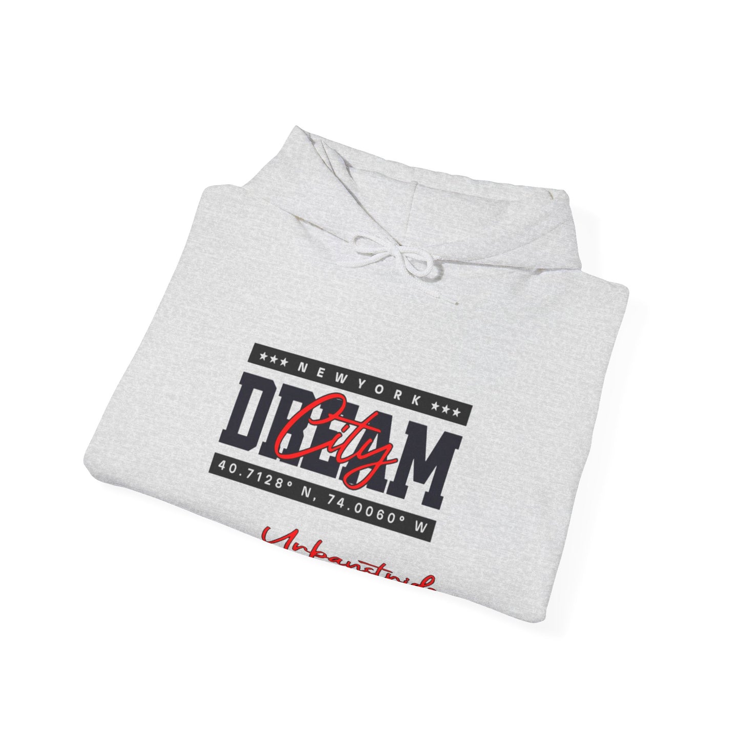 Felpa con scritta "NewYork dream city"