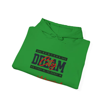 Felpa con scritta "NewYork dream city"
